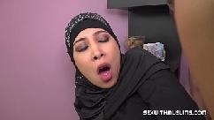 Hot muslim babe gets fucked hard