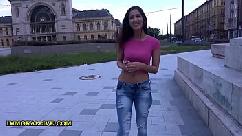 Busty gypsy gets clean cock she craves